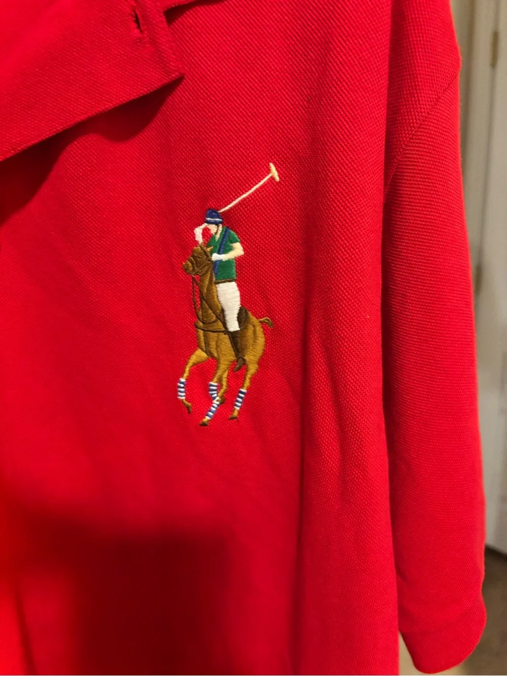 Ralph Lauren vibrant red
